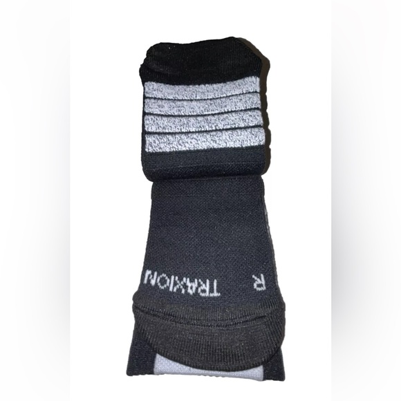 Adidas Creator 365 Basketball Crew Socks 1 Pair Men 12-16 Black w White Logo NEW - Picture 8 of 11